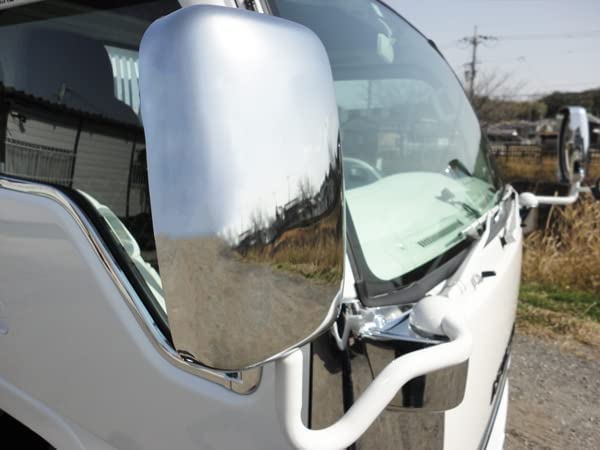 Набор хромированных накладок на зеркала Dyna Совместимые детали TRISTAR'S [Hino Dutro/Toyota Toyoace] 3-Piece 140