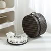 Suet jade porcelain Kuaike travel portable tea set company business gift activity souvenir printing