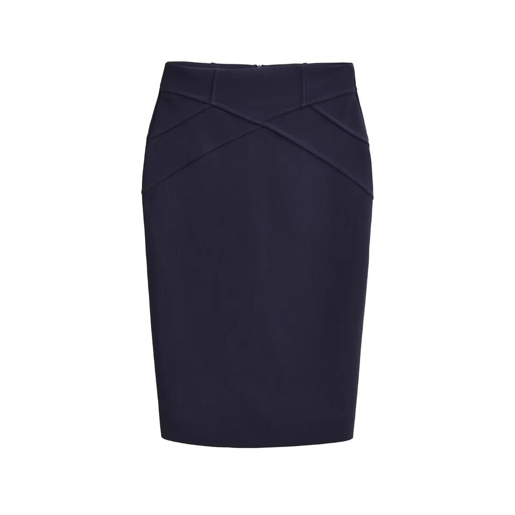 Корейская юбка-миди с высокой талией: 3D пэчворк, облегающий бедра, осенне-зимний стиль