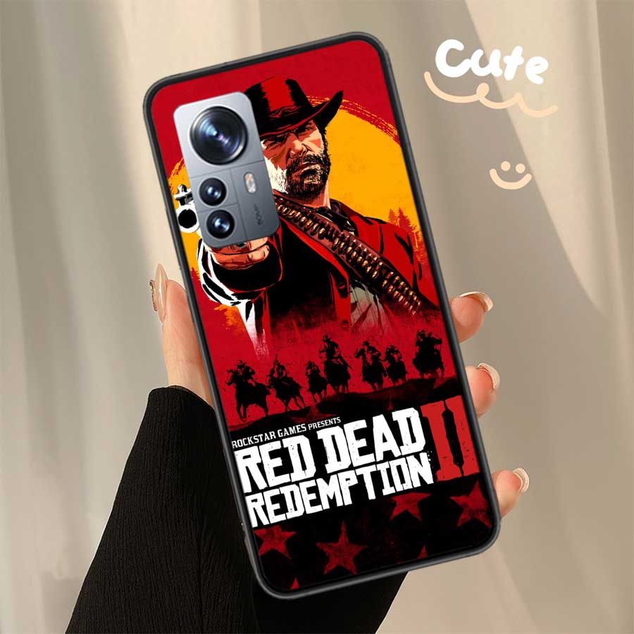 Чехол для телефона Red Dead Redemption 2 для Xiaomi Mi 13 12 11T 10T 12T Pro 12X 11i 11 Ultra 10 Lite 5G 9 8 6X 5X A1 A2, чехол Coqu