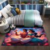 3D Aladdin Jasmine Princess Rugs for Living Room Bedroom Dining Children's Room Balcony Garden Decorative Carpet Fast Shipping
