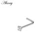 Alisouy 1Piece Steel 20G Faux Nose Rings Fake Septum Rings Hoop Nostril Daith Piercing Fake Clip On Nose Rings Oreja Piercings Jewelry