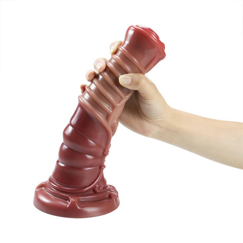 Женский конь петух лошадь негабаритный толстый длинный животный имитация фаллоса текстура для макияжа силиконовый фаллоимитатор женский пенис