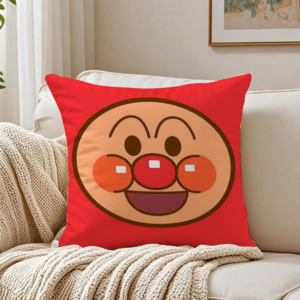 Classic Anime AnpanmanCartoon Cushion Cover Pillowcase Antidustmite living Room Sofa Decor Cushion Room