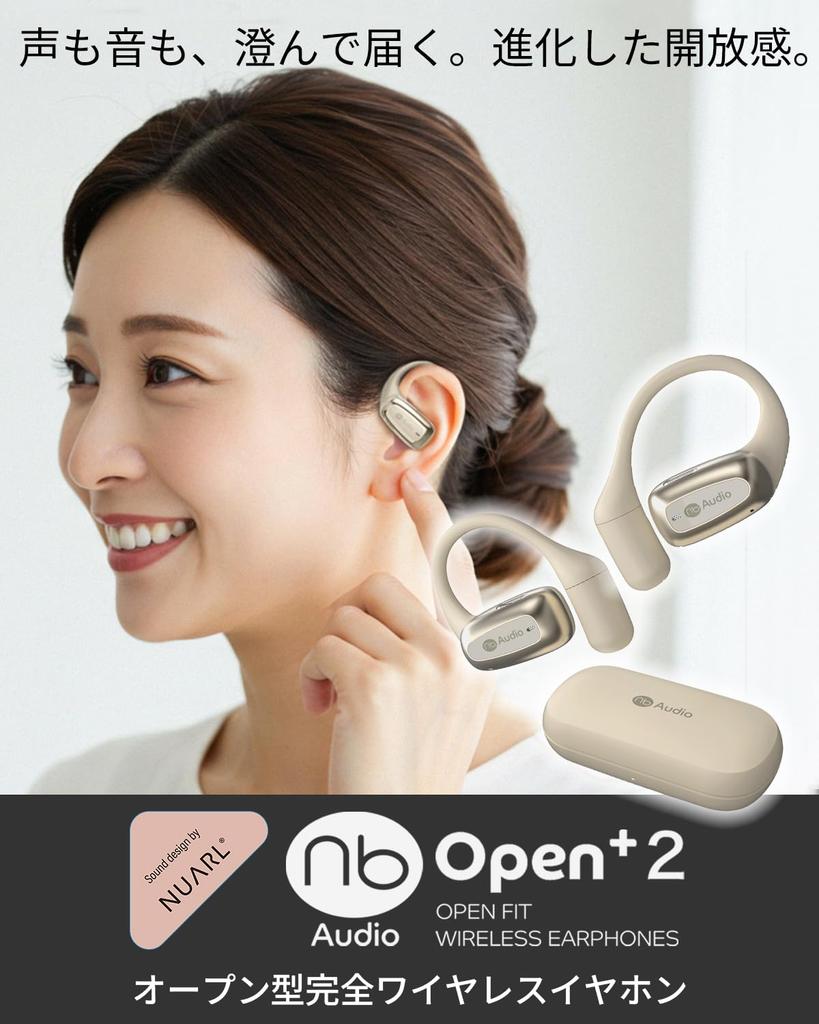 Аудио Полностью Беспроводные Низкая Задержка Стандарты Звонков с Логотипом и Чехлом (Н.Б.) Открытые наушники Open+2, Дизайн с ушным крючком, Режим, Микрофон, Поддержка нескольких точек,
