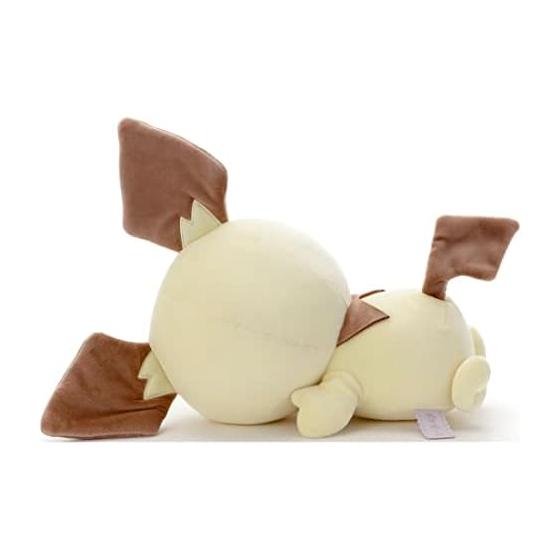 Takara Tomy Arts Pokemon Poke Peace (Good Night Ver.) Pichu Plush, Approx. 35cm Tall