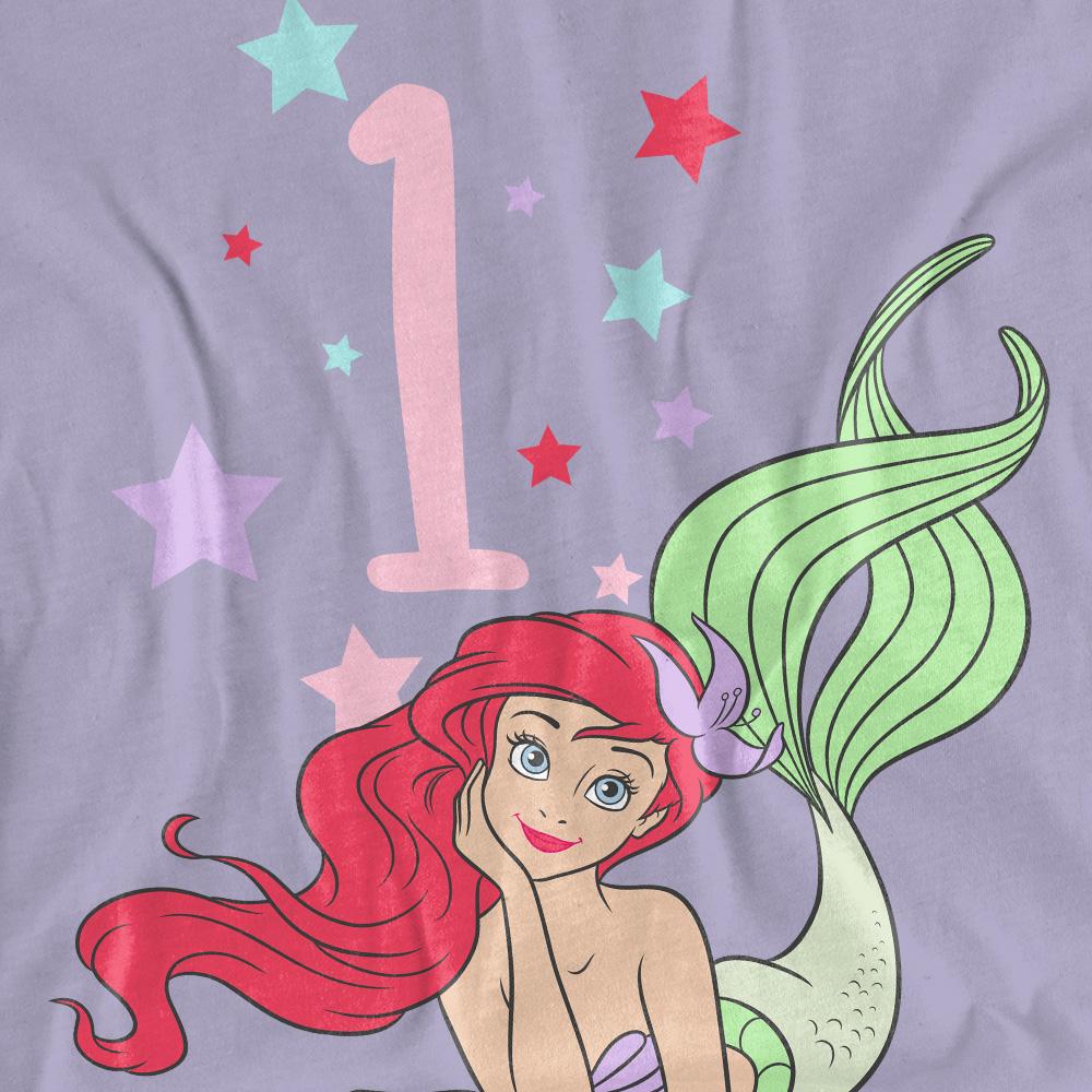 The Little Mermaid Womens/Ladies Ariel 1st Birthday T-Shirt