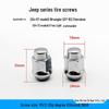 Совместимые болты для колес Jeep Wrangler 1/2-20 и гайки ступиц колес Cherokee Commander.