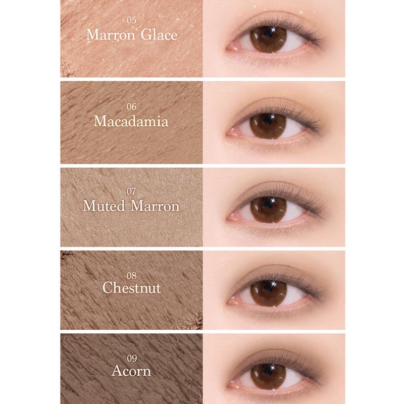 DASIQUE Палитра теней #24 Приглушенные орехи
