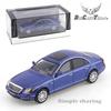 DCT/ SHADOW 1:64 Металлическая модель автомобиля Mercedes-Benz Maybach 57S Симуляция Коллекционная Орнамент