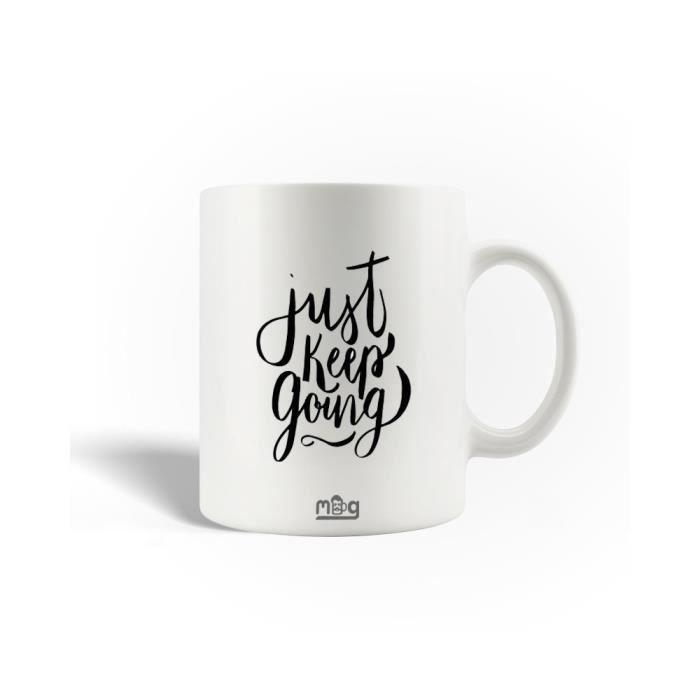 Mug - MANIACASE - Keep Going - Ceramic - 30cl - Dishwasher Safe
