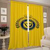 Set Of 2 Home Interior Kitchen Curtains Living Room Door Curtain Al Nassr Fc Partition Bedroom Decoration With Darkening Polyester Perfect For Area