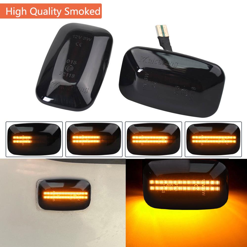 Turn Signal Light For Toyota Land Cruiser 70 J70 80 100 Series LED Side Marker Lights Dynamic Turn Signal Lamp Indicator