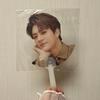 [Б/У] NCTDREAM JENO Официальный корейский мерч Мини прозрачный веер