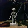 Plastic Dancing Skeleton Aquarium Bubbler 3D Printed Movable Oxygen Skeleton  Halloween Decor