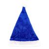 Santa Hat for Women Men Plush Velvet Christmas Hats Soft Holiday Dress-up Accessory for New Year Party Supplies
