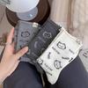 3 пары носков до середины икры с рисунком "Кошка и рыбья кость", мягкие, всесезонные, повседневные носки для женщин, простые, однотонные, дышащие, в наличии, чулки