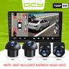 QCY SZ2053D/4007 Панорамная камера 360° 3D 720P Передняя/Задняя/Левая/Правая 360° Камера обзора «Птичий полет» для автомобильного Android-радиоприемника