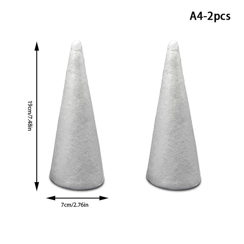 Рождественская елка, пенополистирол, наконечник, конус, ремесло, материалы для рукоделия, ручная работа, вечерние, праздничные, фестивальные украшения, детские игрушки