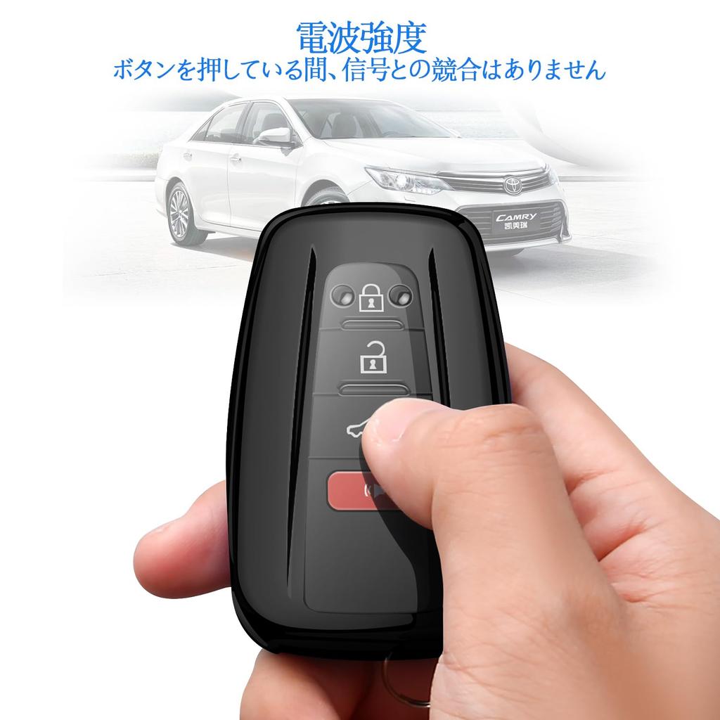 Чехол-брелок с логотипом автомобиля подходит для Toyota Crown, C-HR, Corolla, RAV4,