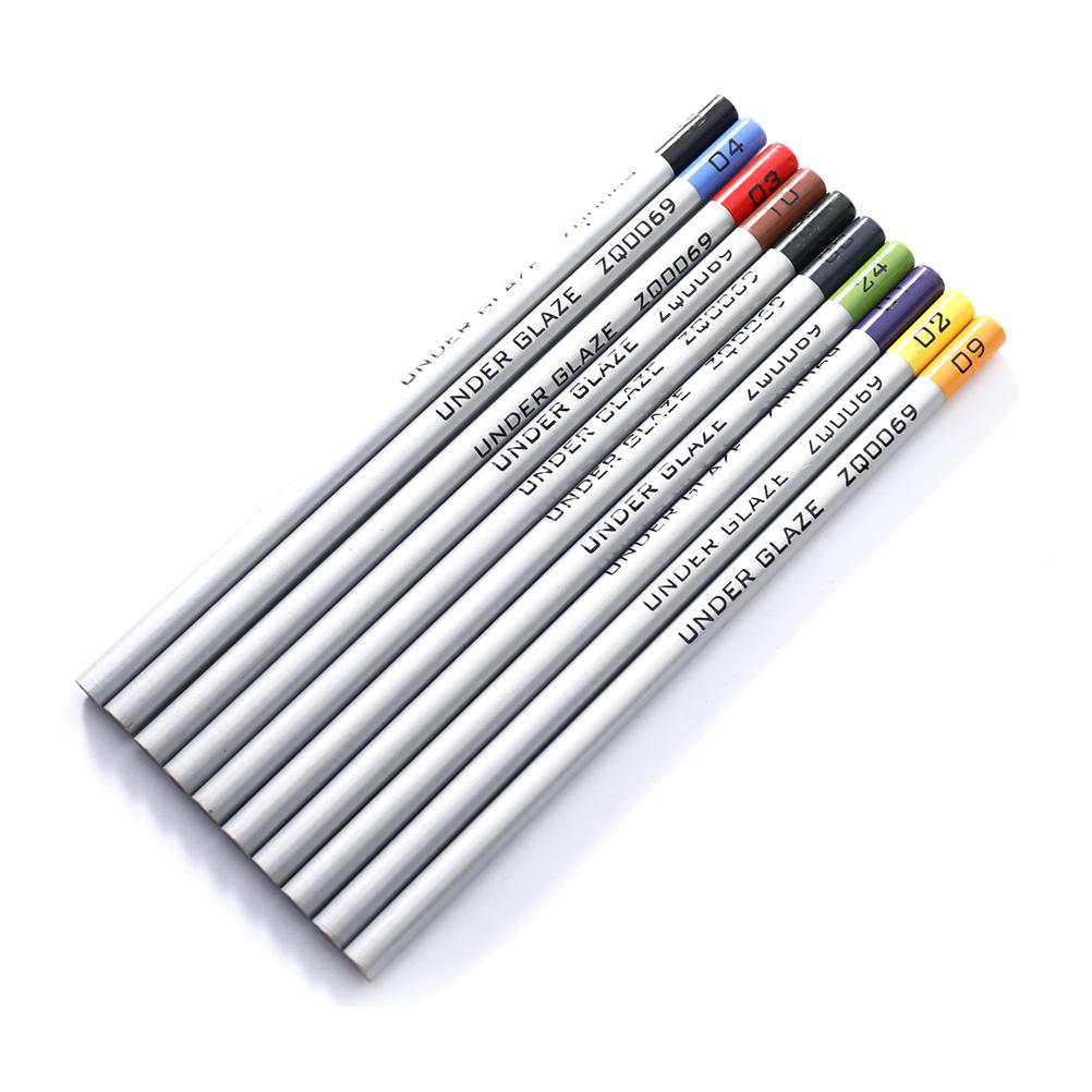 Pottery Art Underglaze Colored Pencils Ceramic Diy Hand-Painted Hook Line