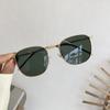New Arrival Style Sunglasseses Men And Women Square-shaped Shape Alloy Glass Frame UV 400 Shielding Sunglasseses for Women Korean Style Glasses