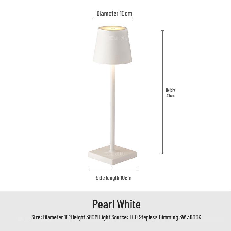 All-Aluminum USB Touch Bar Lamp: Modern Minimalist Night Light for Home or KTV