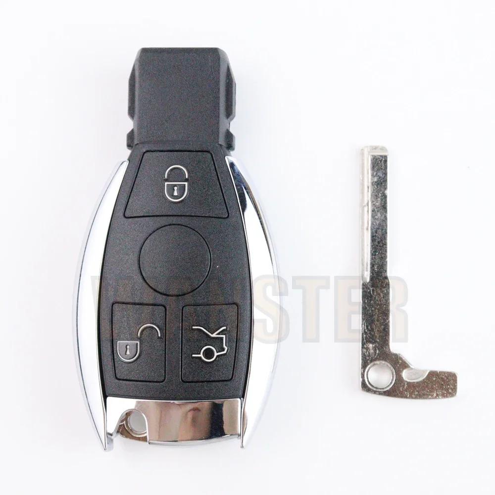 2 3 4 Кнопки Чехол Корпус Ключа Автомобиля Для Mercedes Benz W210 W212 E63 W202 W207 A/C/E/S Класс W203 W204 W205 W211 W221 W222