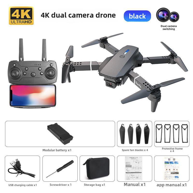 Дрон E88PRO с двойной камерой 4K, длительным временем полета и удержанием высоты