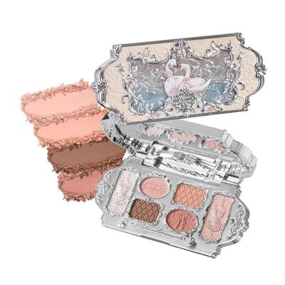 Палетка для макияжа «Лебединое озеро» шестицветная 6,5 г