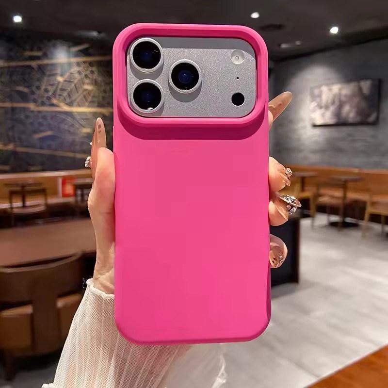 Роскошный чехол из жидкого силикона для Apple IPhone 17 Air 16E 15 14 Plus 13 12 Mini 11Pro Max XR XS 7/8 SE XSmax Ударопрочная защитная задняя крышка