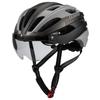 Magnetic Snap-on Visor Integrated Cycling Helmet Adults Half Shell Bike With USB Charging Taillight PCEPS All Season