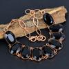 Black Spinel Gemstone Jewelry, Handmade Necklace, Beauteous Copper Jewelry Necklace, Adjustable Jewelry For Her