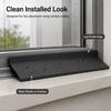 Xiaomi 1M Self Adhesive Window Sill Rain Diverter Rubber Waterproof Strip Sloped Design for Sliding Window Balcony Exterior Frame