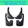 Для Nissan Navara Frontier Brute D40 2005 ~ 2016 4 шт. автомобильное крыло брызговики брызговик брызговики автомобиля