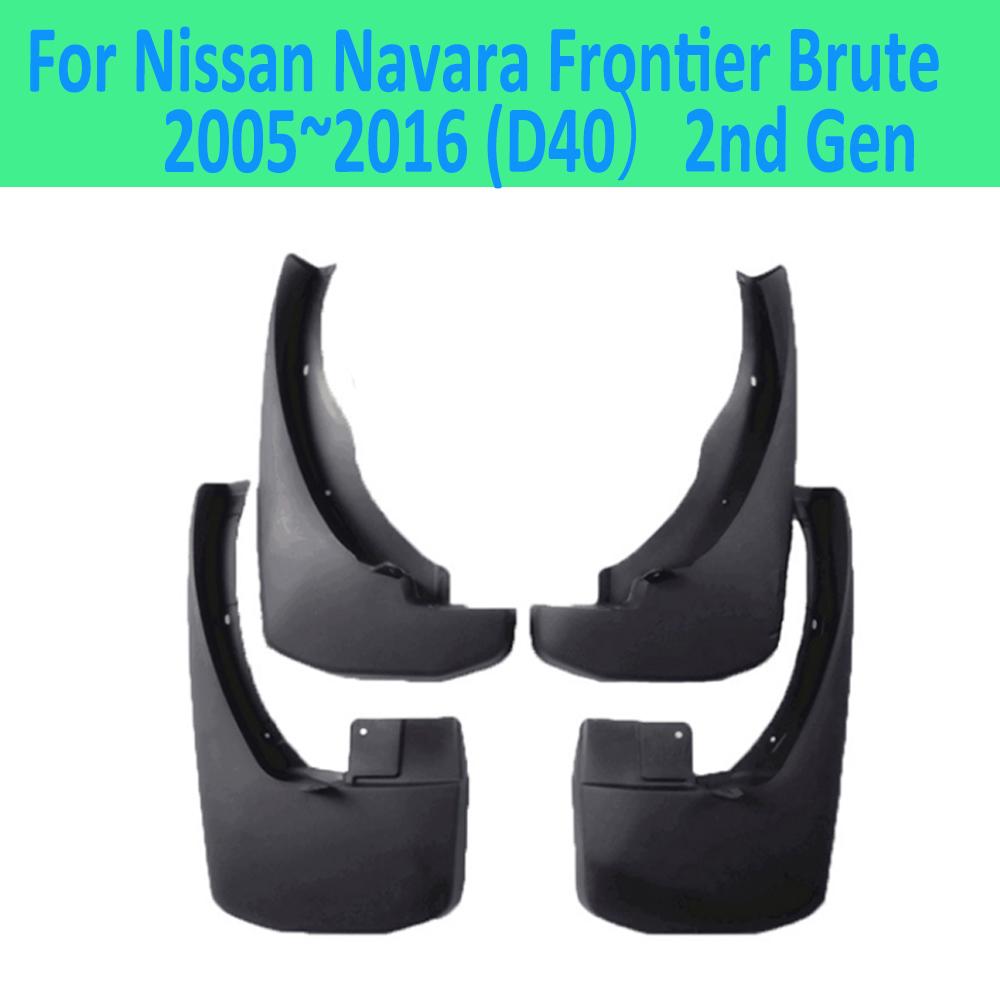 Для Nissan Navara Frontier Brute D40 2005 ~ 2016 4 шт. автомобильное крыло брызговики брызговик брызговики автомобиля