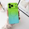Жидкий силиконовый градиентный магнитный чехол для For Iphone 17 16 1 14 11 12 13 Pro Max Для Ударопрочная крышка для беспроводной зарядки
