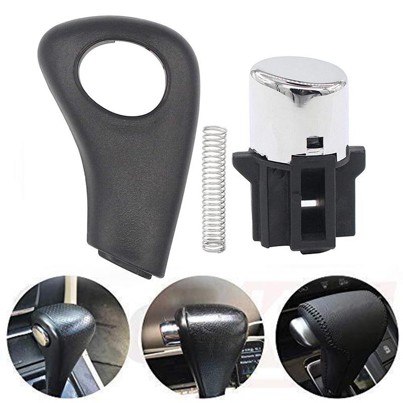 Automatic Shifter Handle Shift Button Knob Repair Kit with Side Plate & Spring for Honda Accord Car Interior Console Gear Lever Accessories