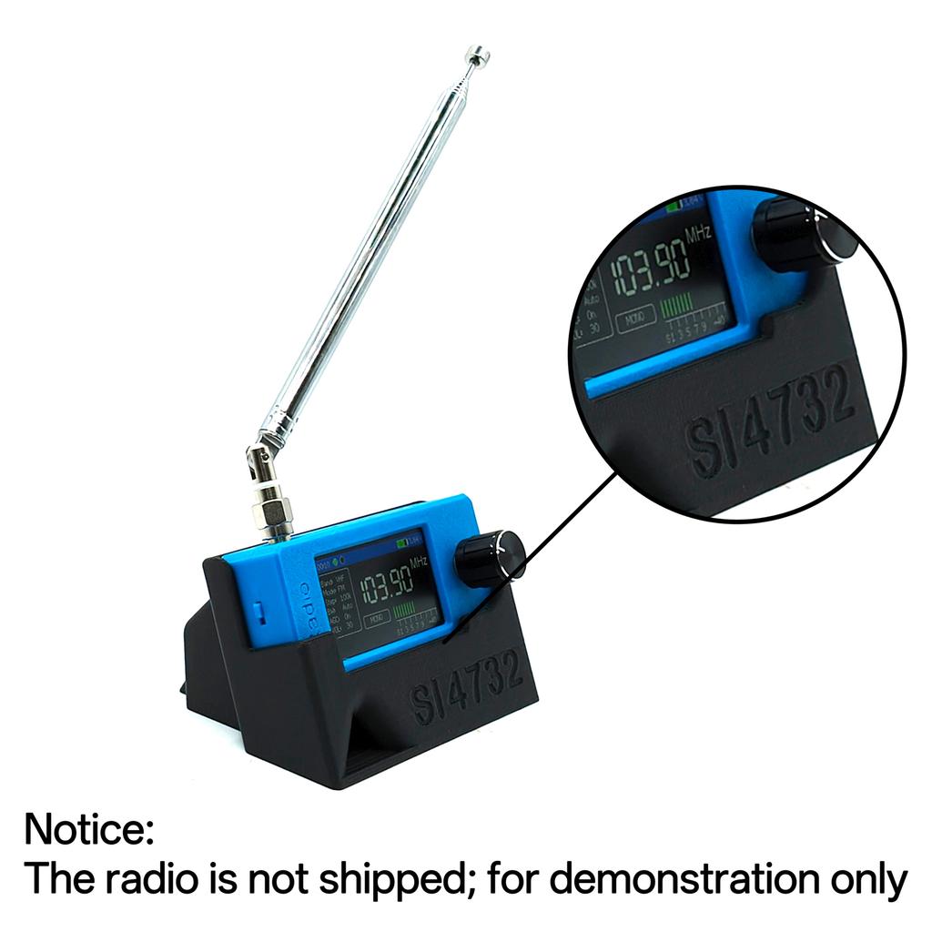 Держатель для радиоприемника ATS MINI SI4732 DSP Кейс со встроенной канавкой для звука Универсальный кронштейн для радио Специальная подставка для радио