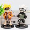 Hatake Kakashi Naruto Uzumaki Q Edition Figure Backpack Model Creative High-value Doll with Base Car Desktop Ornaments