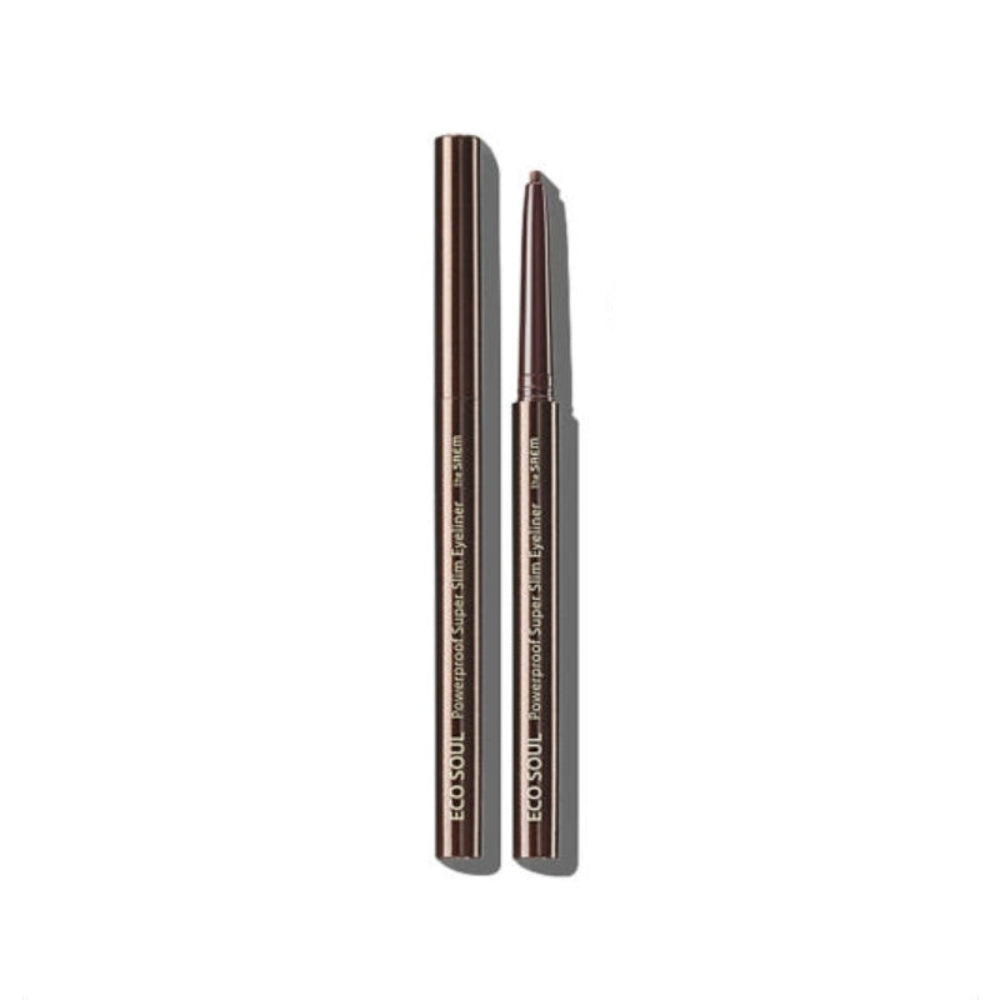 SAEM Eco Soul Powerproof Super Slim Eyeliner 0.1g*1Pc/2Pcs