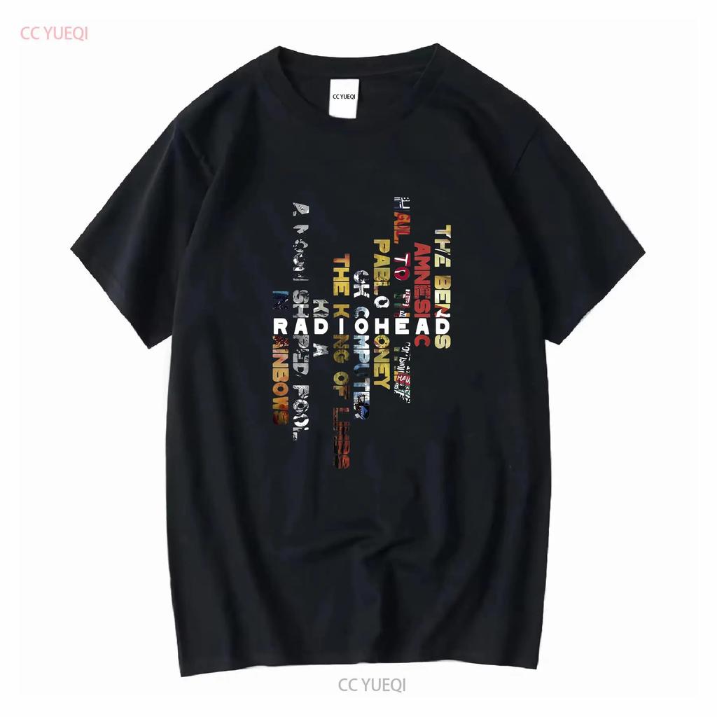 Radiohead In Rainbows T Shirt Christmas All Sizes S 5XL PP2568 long or short sleeves vintage Washed Top For Everyday Wear
