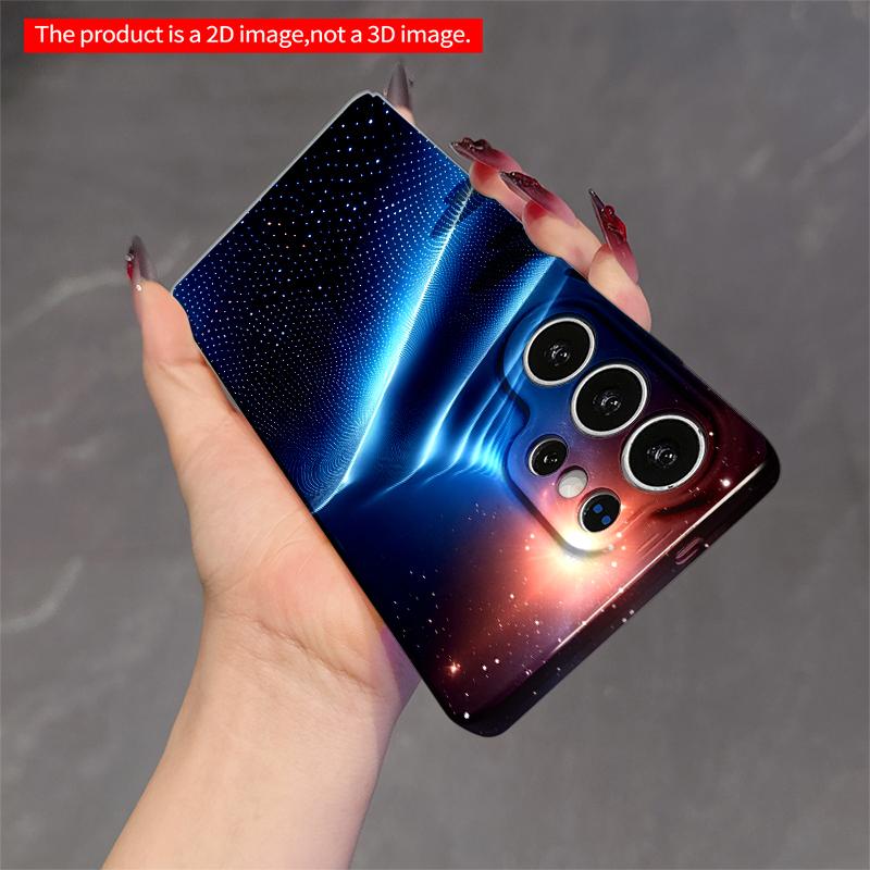 2DFlat Samsung phone case Cosmic Wave Light Flow Applicable to Galaxy S22 S23 S24 S25ULTRA S26 A12 A13 A14 A15 A16
