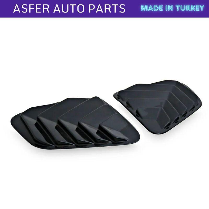 Защитная накладка-бабочка на заднее стекло, аксессуар, комплект из 2 штук, правая и левая, для Duster mk1 2010-2017