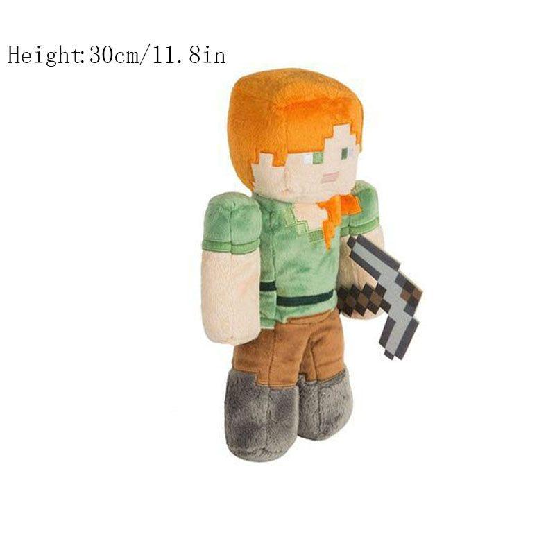 Minecraft Soft Plush Toy Animal Stuffed Pixel Doll Gift For Kids