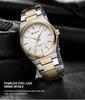 CURREN 8439 Мужские кварцевые часы на стальном ремешке Business Casual