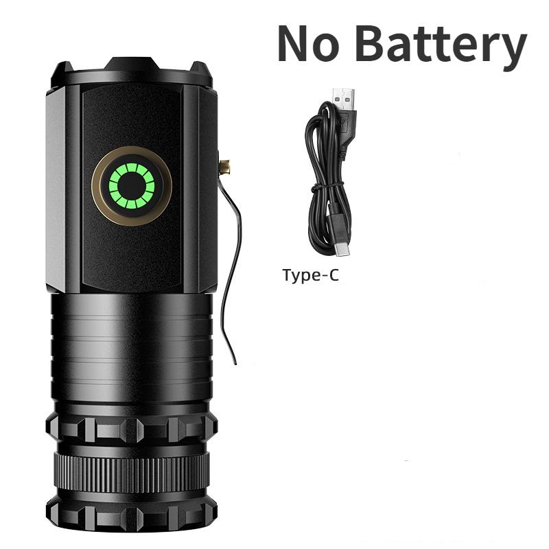 Трехглазый фонарик-монстр, мощный 3LED18650, фонарик из алюминиевого сплава, USB перезаряжаемый, уличный, водонепроницаемый, с магнитным всасыванием, рабочий фонарь