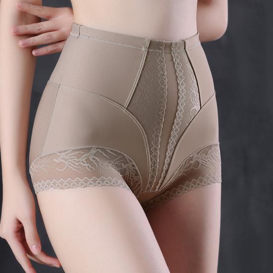 Women Panties Breathable High Waist Butt-lifted Tummy Control Body Shaping Anti-septic