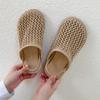 Модные туфли-мюли Женские балетки Шлепанцы Сетчатые повседневные сандалии Мода Спорт 2025 Лето Новые Слингбэки Кроссовки Женские Вьетнамки Сандалии