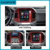 9.7 Inch 2 Din Car Radio Fascias For MITSUBISHI V73 PAJERO 2004-2011 Tesla Style Multimedia Frame Video Player  Panel Trim